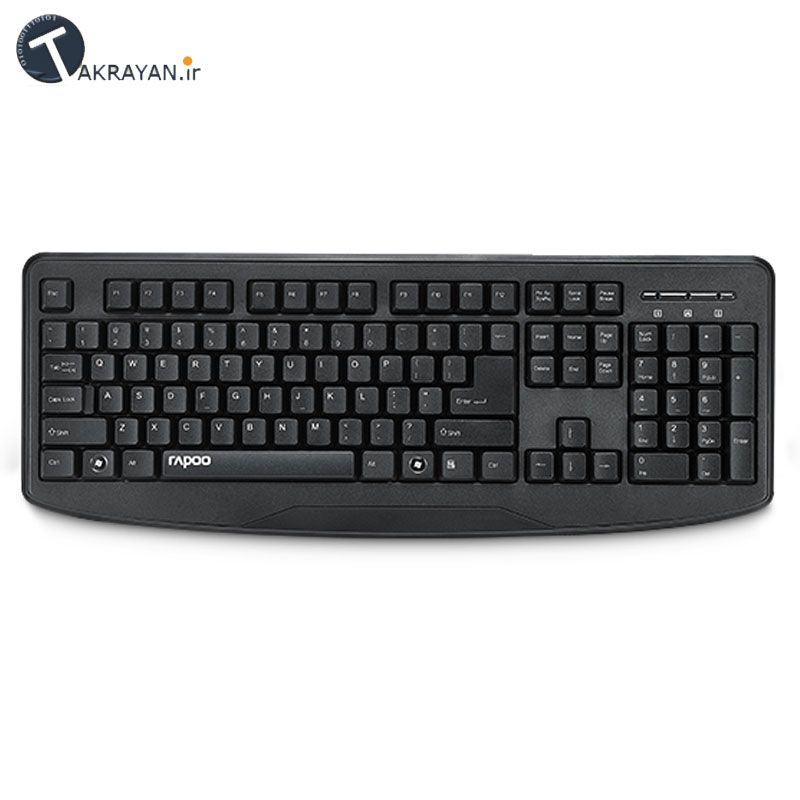 RAPOO NK2500 USB Wired Keyboard